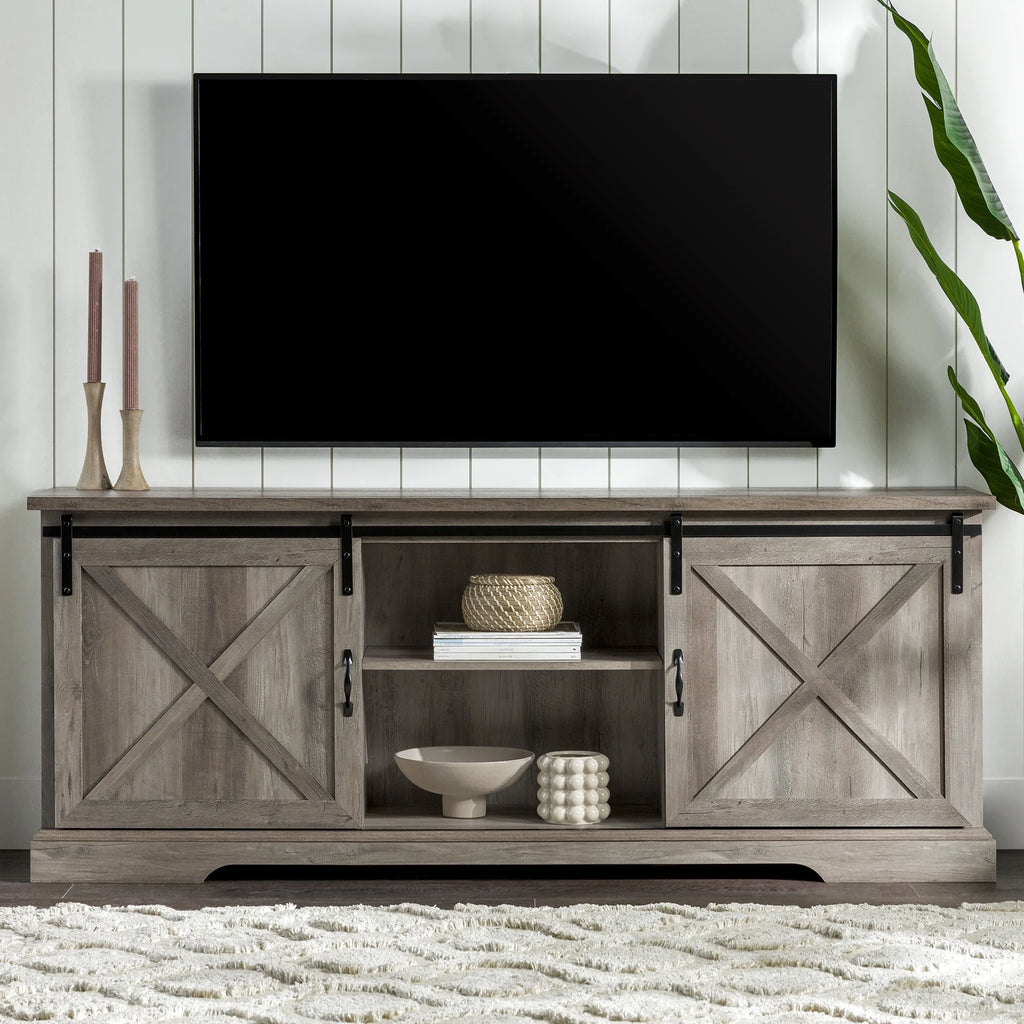 Modern Sliding Door TV Stand L74238