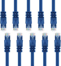 Blue Cat5e Ethernet Patch Cable 10 Feet 20-Pack A826