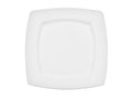10-1/2-Inch Porcelain Square Plate, Super White, Box of 12 S689531