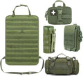 Black Molle Tactical Seat Back Organizer Car Seat Covers X676932
