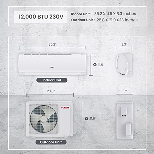 Mini-Split Air Conditioner with Heat Pump Y74567
