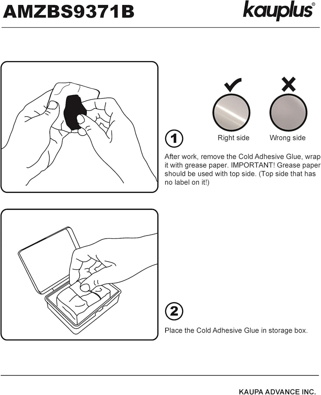 Cold Adhesive Glue 50g 2 Pack G31136