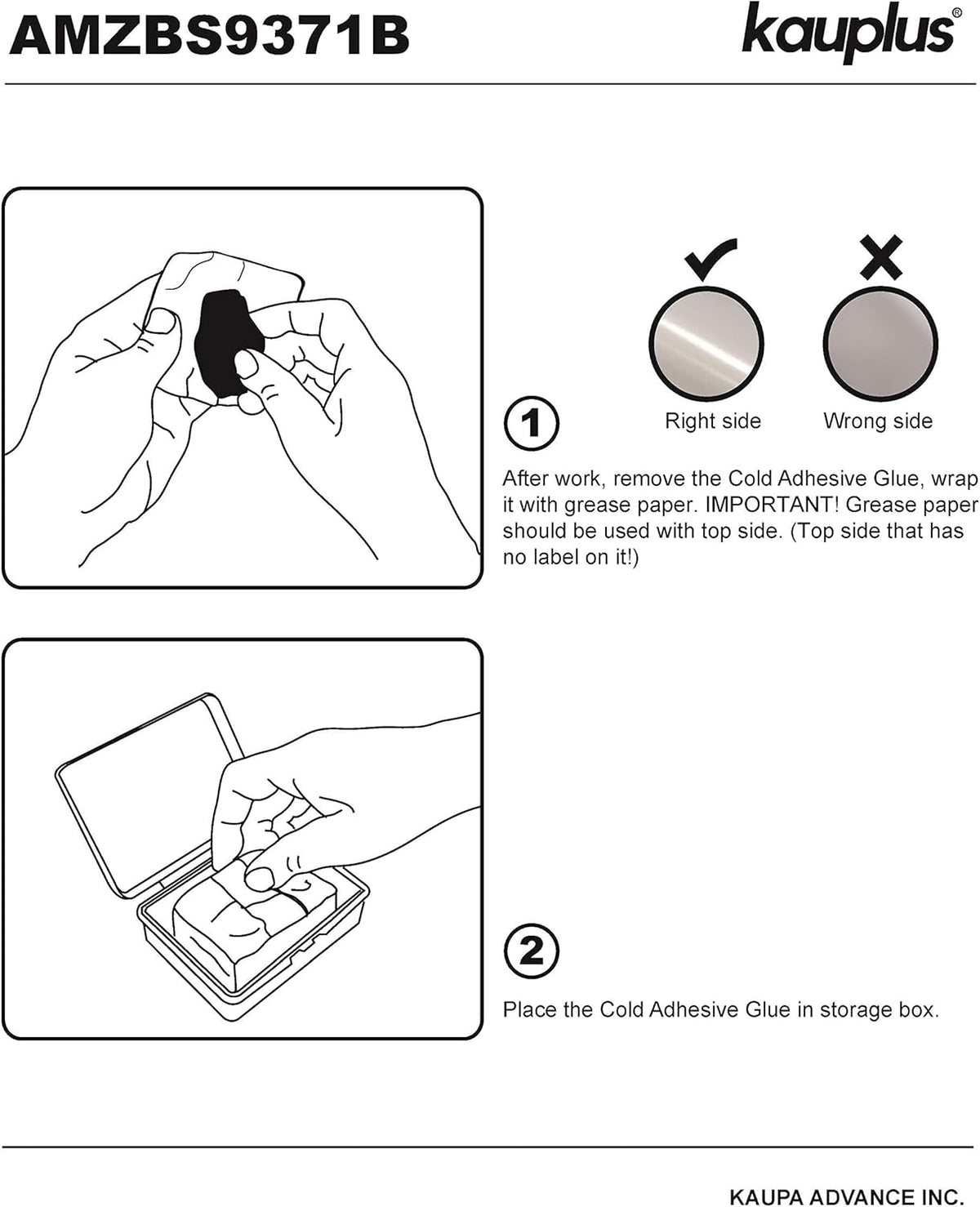 Cold Adhesive Glue 50g 2 Pack G31136