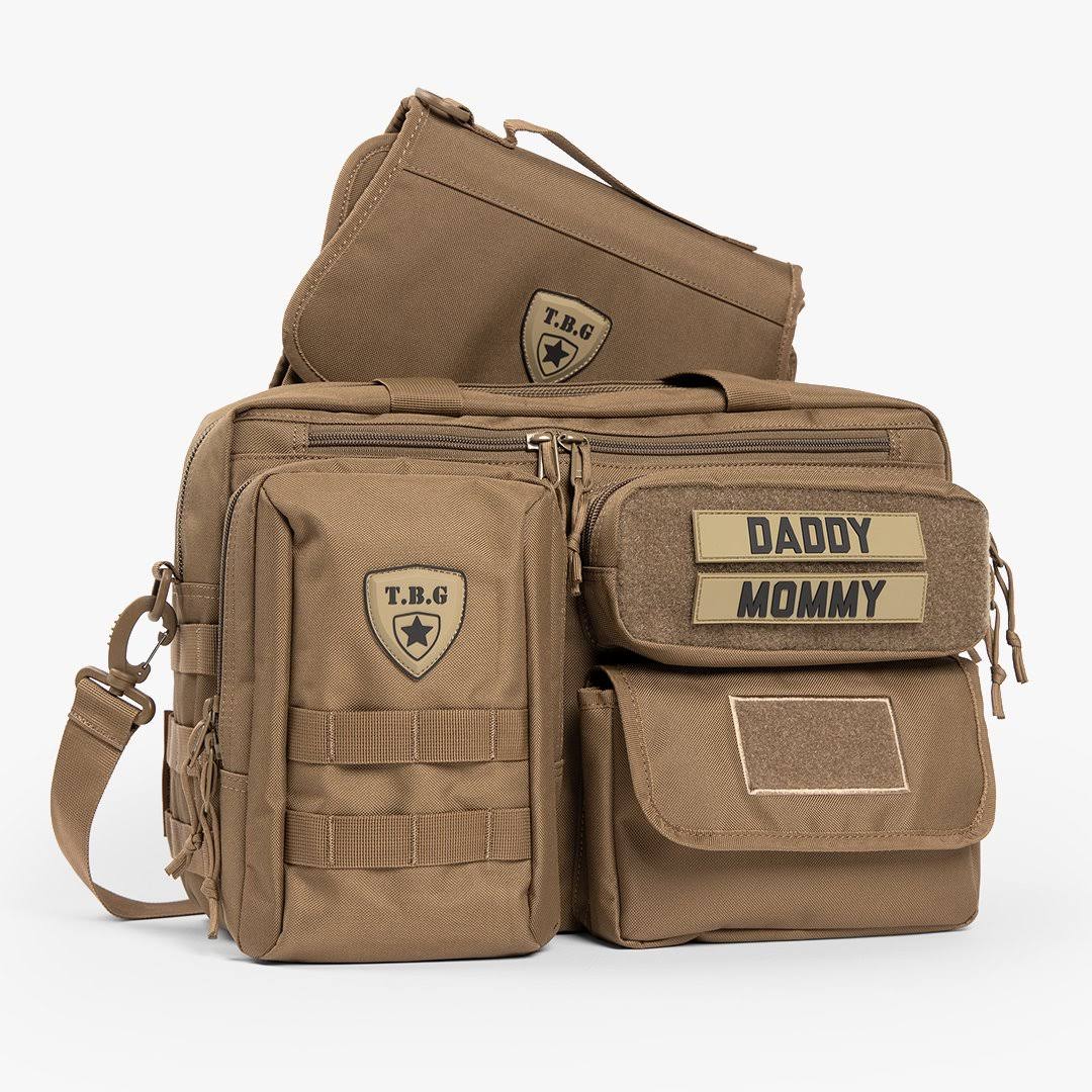 Coyote Brown Diaper Bag with Changing Mat Y327052