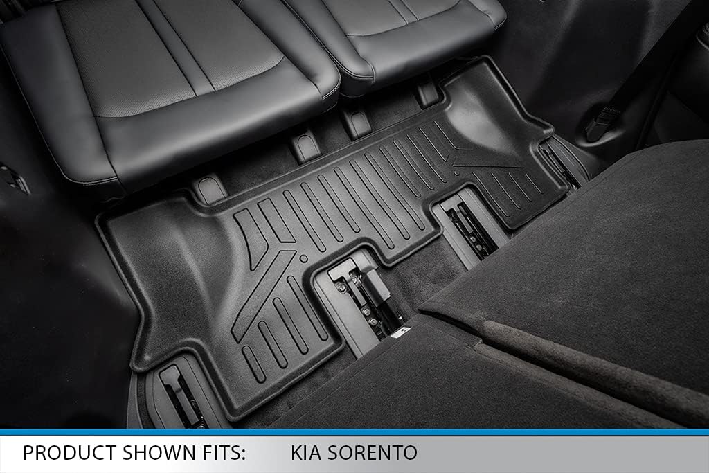 Custom Fit 3 Row Floor Mats & Cargo Liner Set Y891