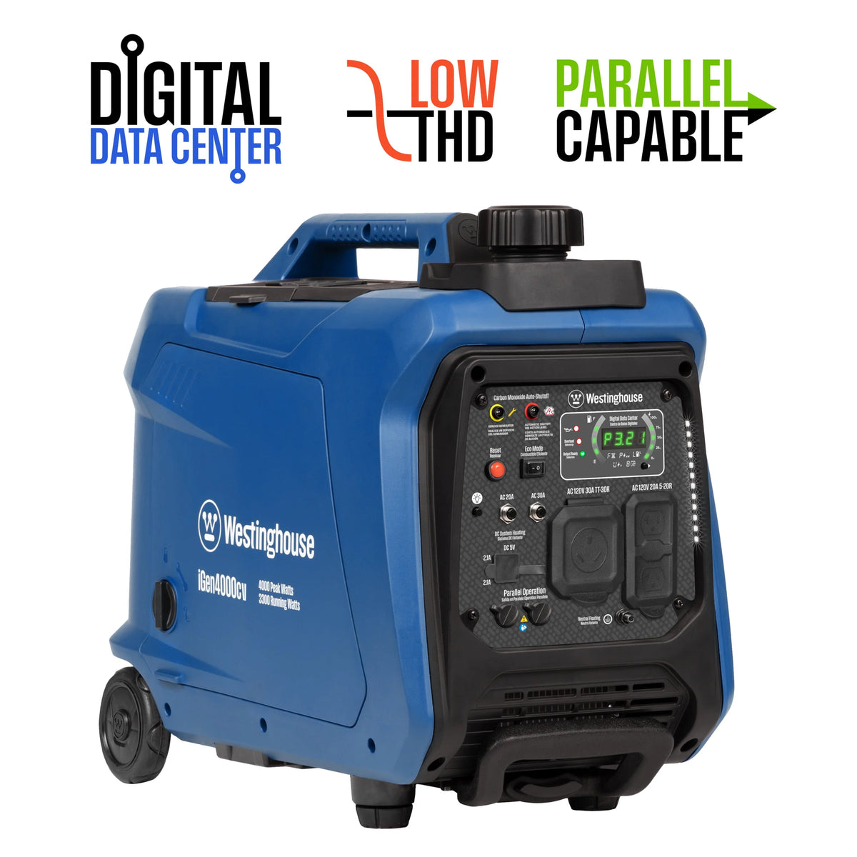 4000 Peak Watt Gas Portable Inverter Generator B692