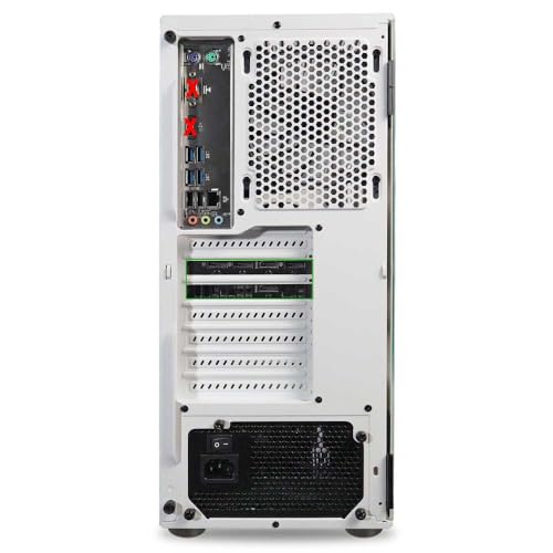 White Gaming PC Desktop Computer A49701