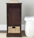 Vintage Grey Tall Storage Unit Q734912