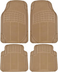 Heavy Duty 4pc Front & Rear Rubber Floor Mats A710989