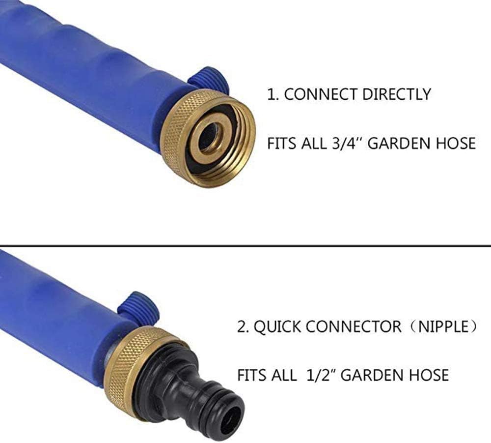Blue Pack of 2 Power Washer Sprayer Wand with Flexible Hose Nozzle Q791