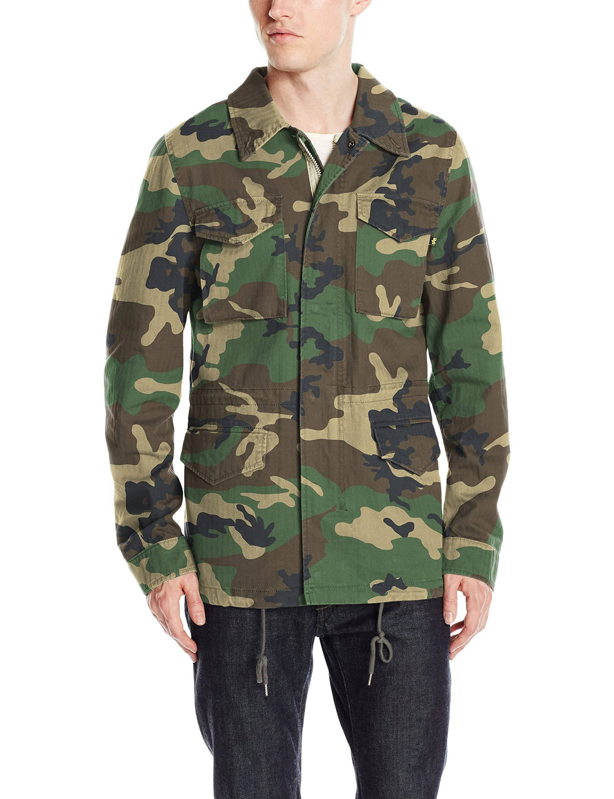 Camo Woodland Field Coat N889