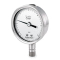 2-1/2In Compound Gauge, 30 HG to 30 Psi U339187