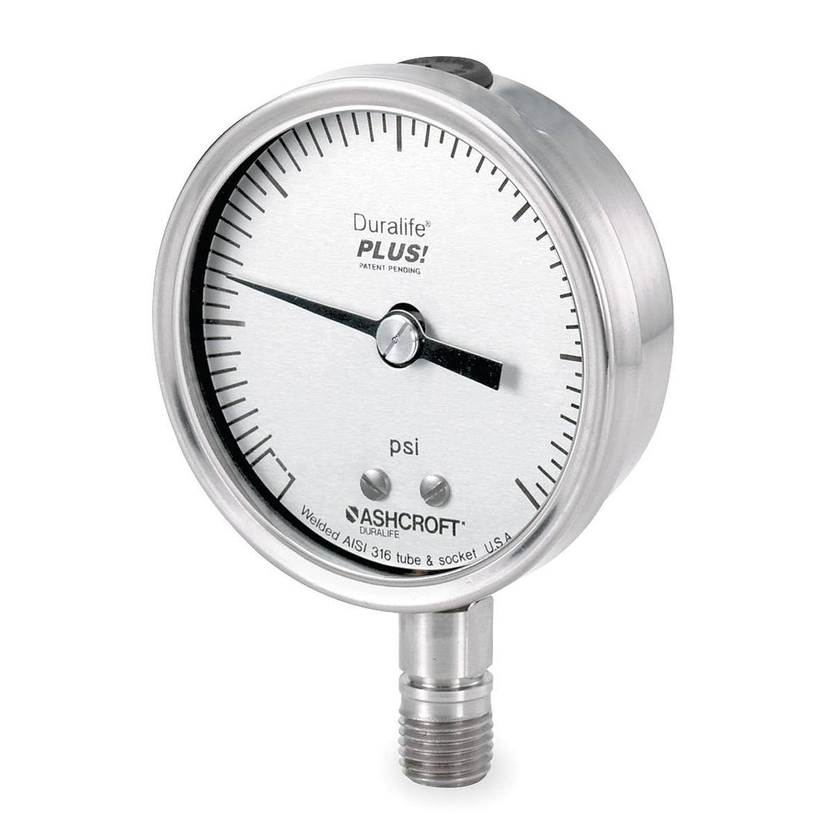 2-1/2In Compound Gauge, 30 HG to 30 Psi U339187