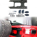Spare Tire Carrier Tailgate Bracket Hinge Reinforcement Kits Oversized B4976