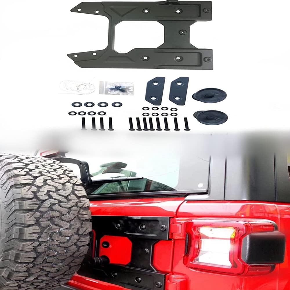 Spare Tire Carrier Tailgate Bracket Hinge Reinforcement Kits Oversized B4976