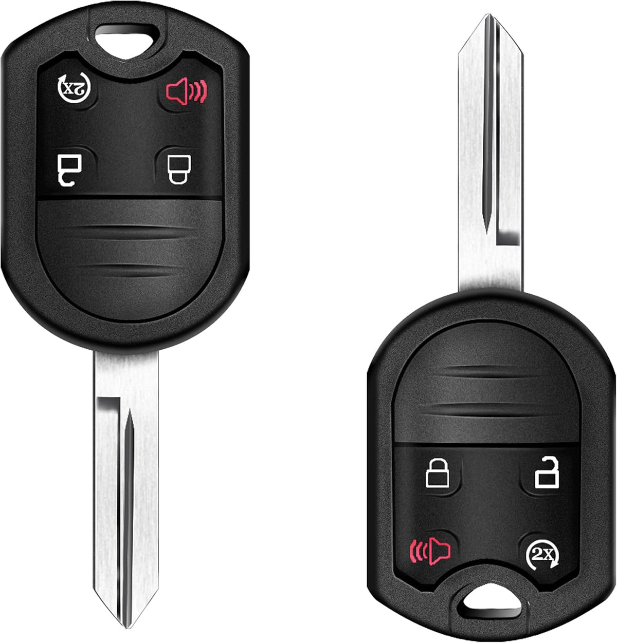 Keyless Entry Remote Car Key Fob Pack of 2 G106