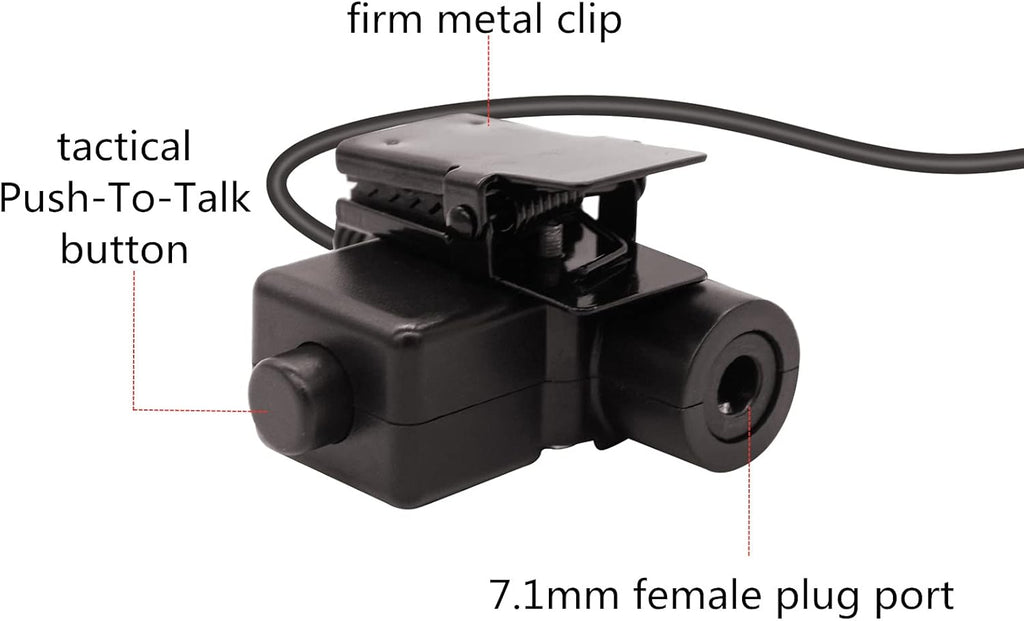 2 Pin PTT Tactical Adapter Connector Z964501