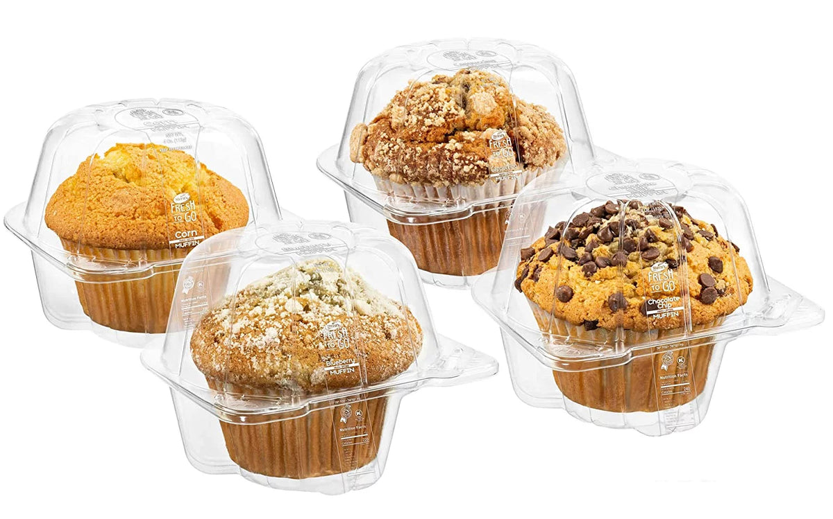 4 Individually Wrapped Muffins, 4 oz Per Muffin I2245