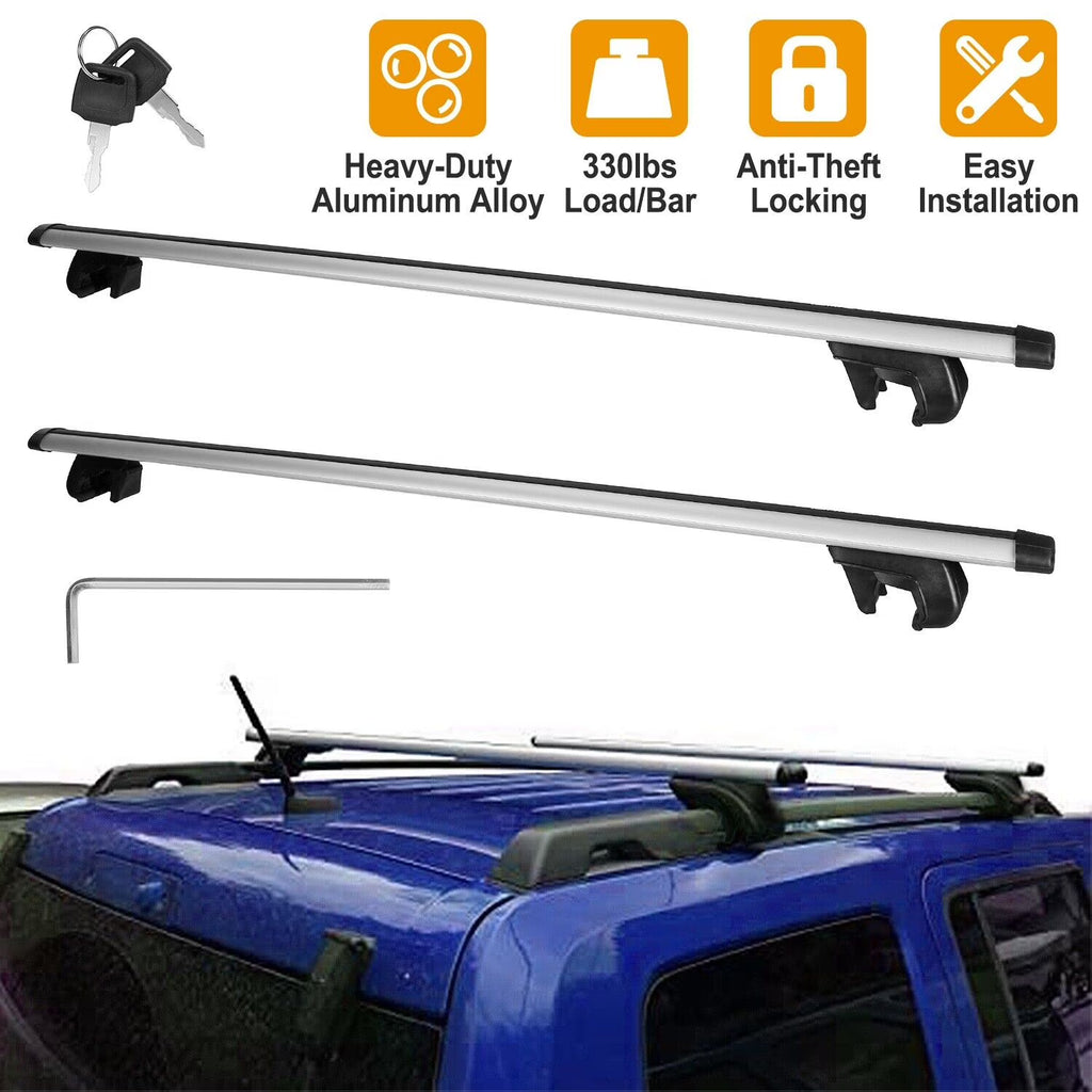 Aluminum Car Top Roof Rack Cross Bar Cargo Carrier F879350