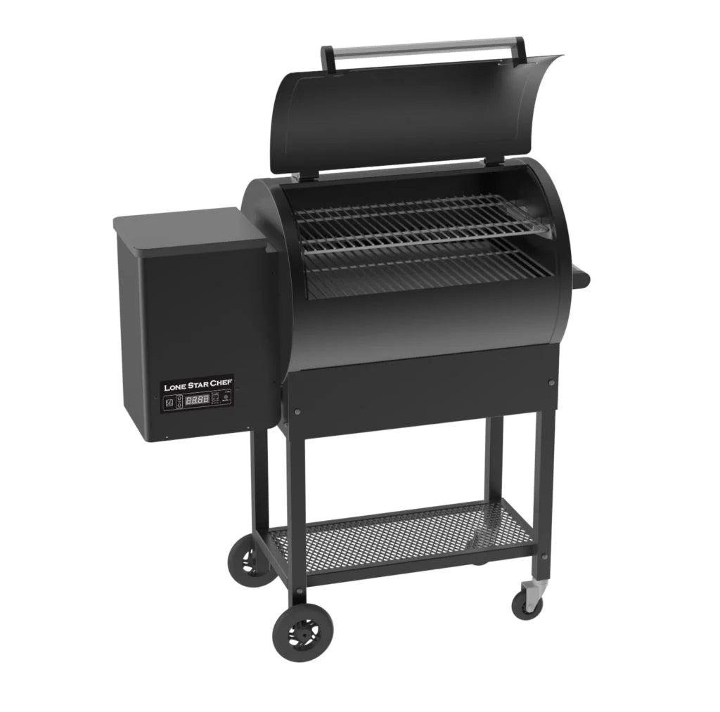 510 square inch Pellet Grill with Side Shelf C4720