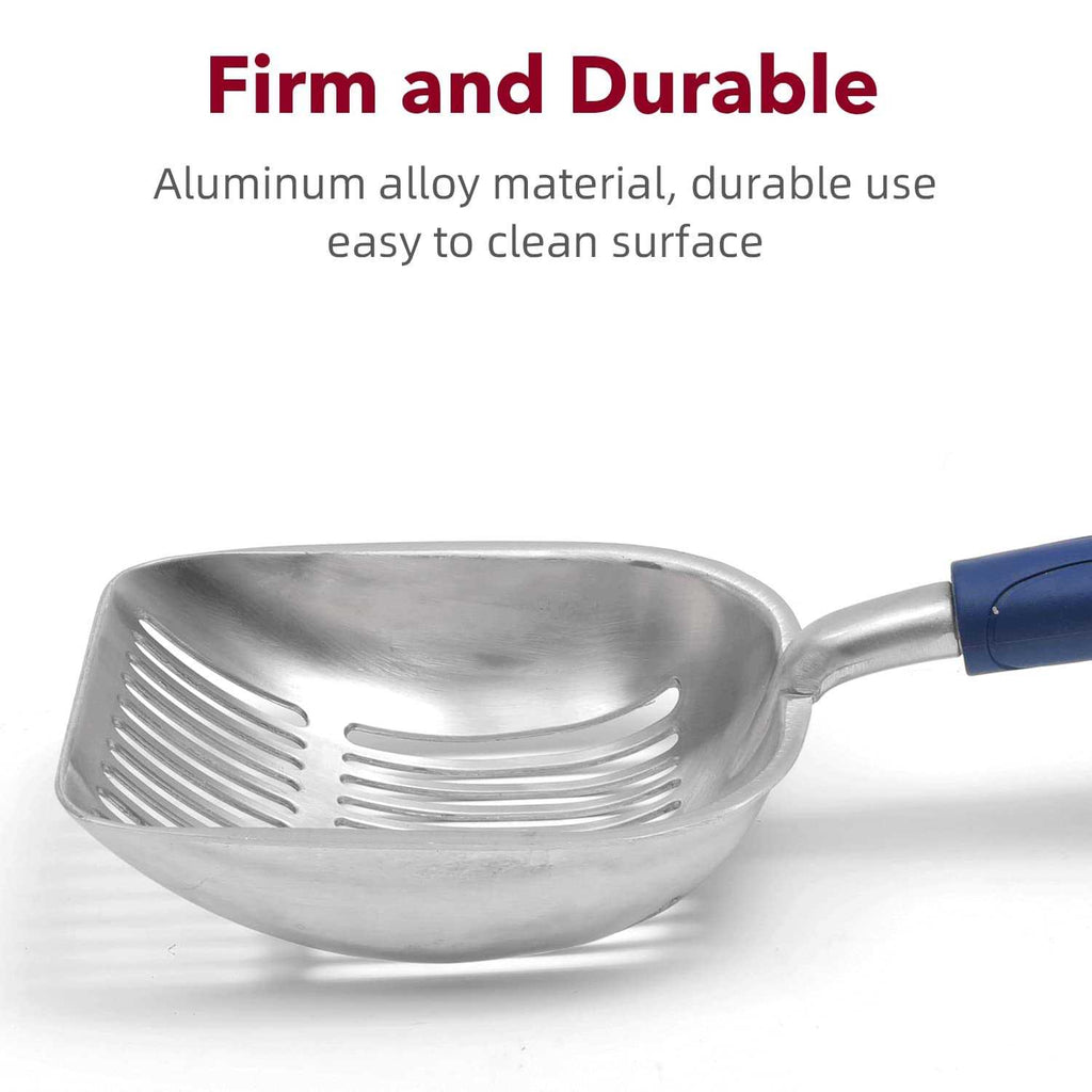 Aluminum Oversized Metal Cat Litter Scoop Y594