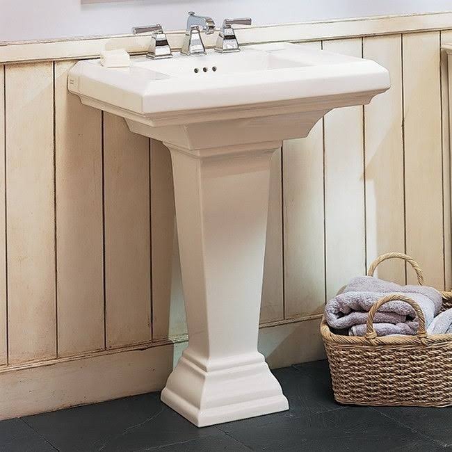 27 inch Pedestal Sink in Linen R56275