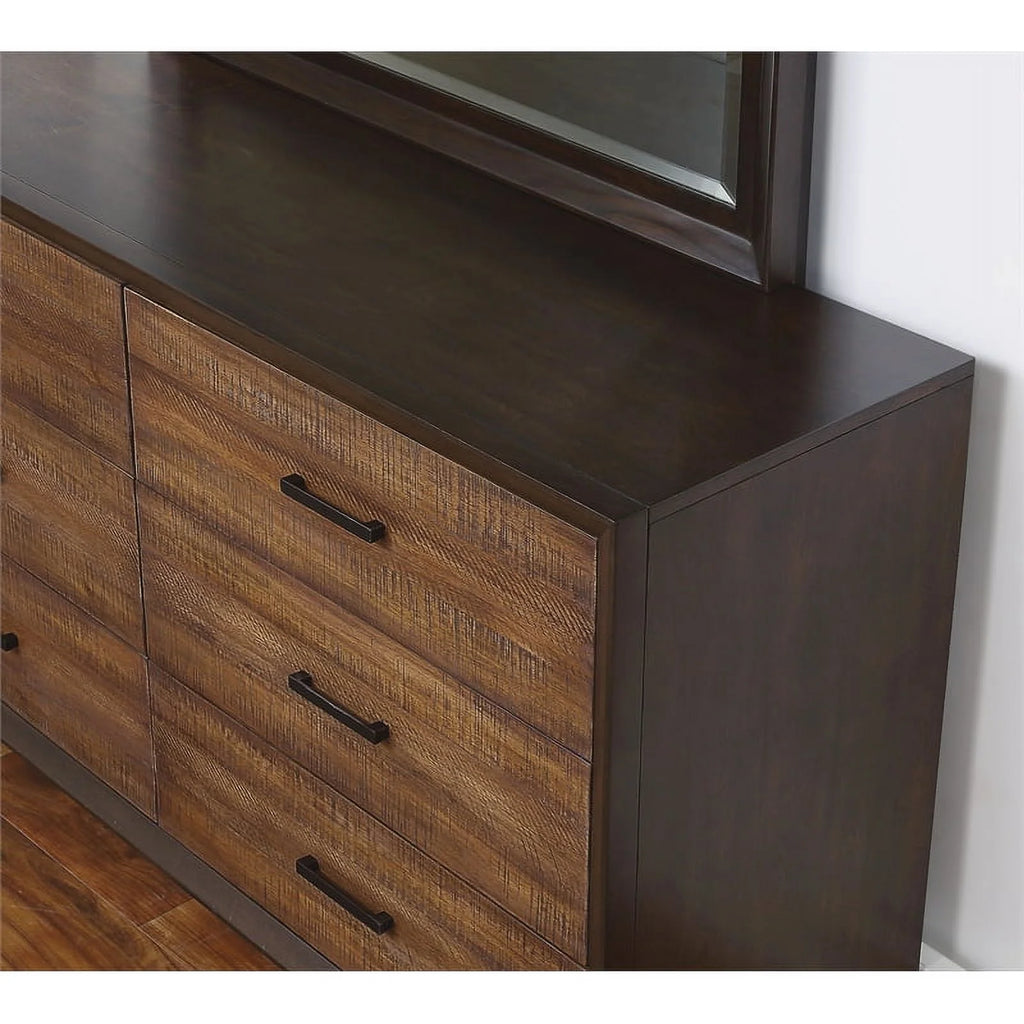 Brown Rustic Dresser J17710