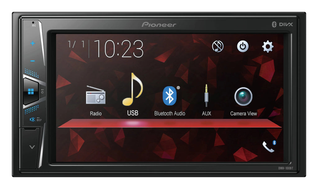 Double Din 6.2 Touchscreen Bluetooth Car Stereo T353