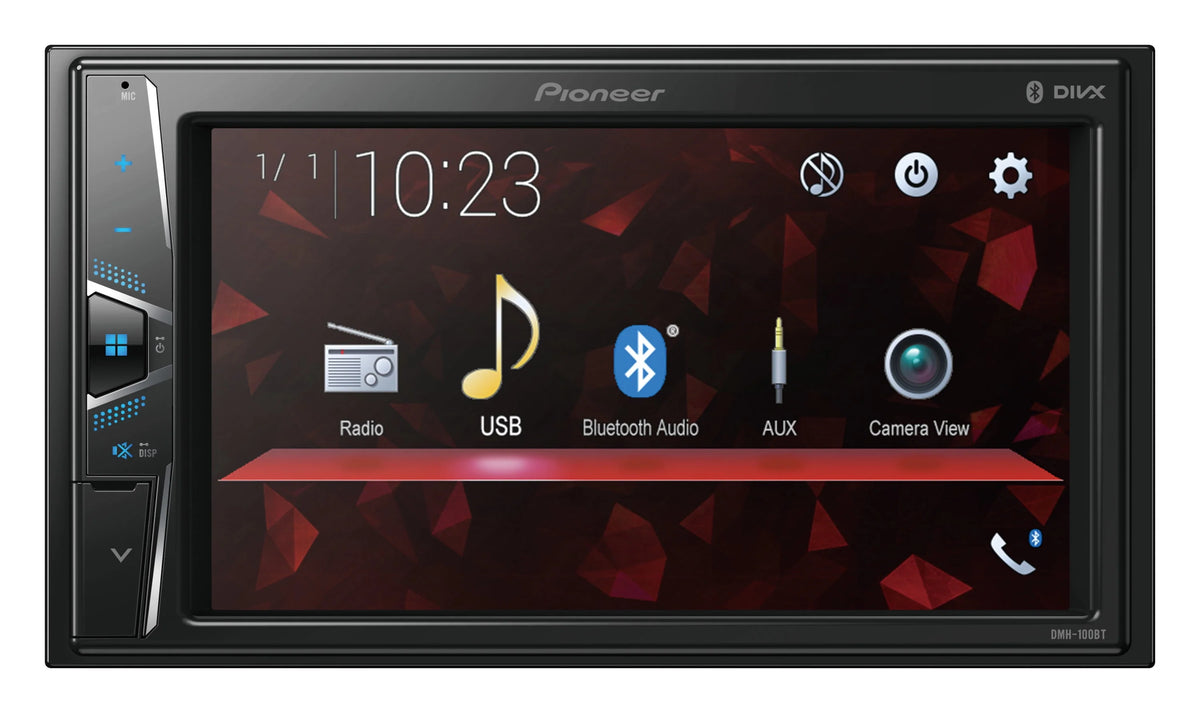 Double Din 6.2 Touchscreen Bluetooth Car Stereo T353