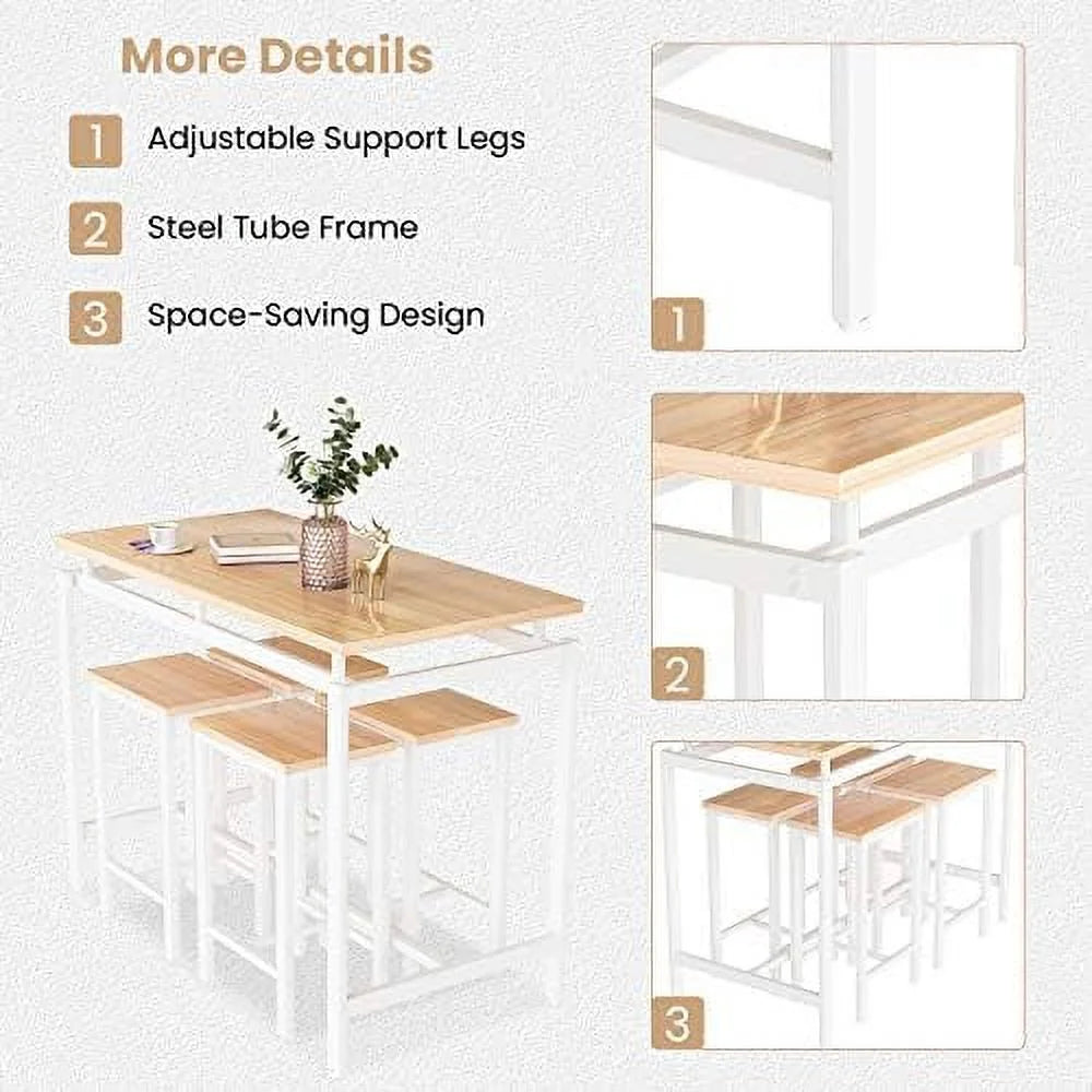 Dining Table Set for 2 with 2 Chairs G2847