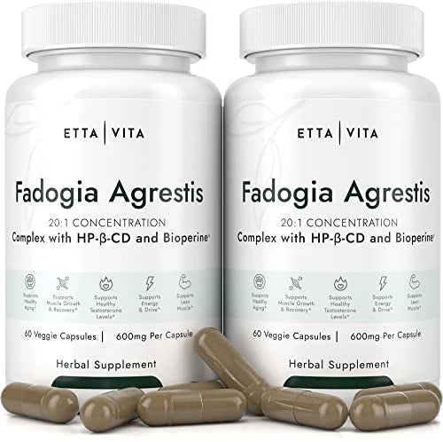 Organic Fadogia Agrestis 600mg 120ct F6095