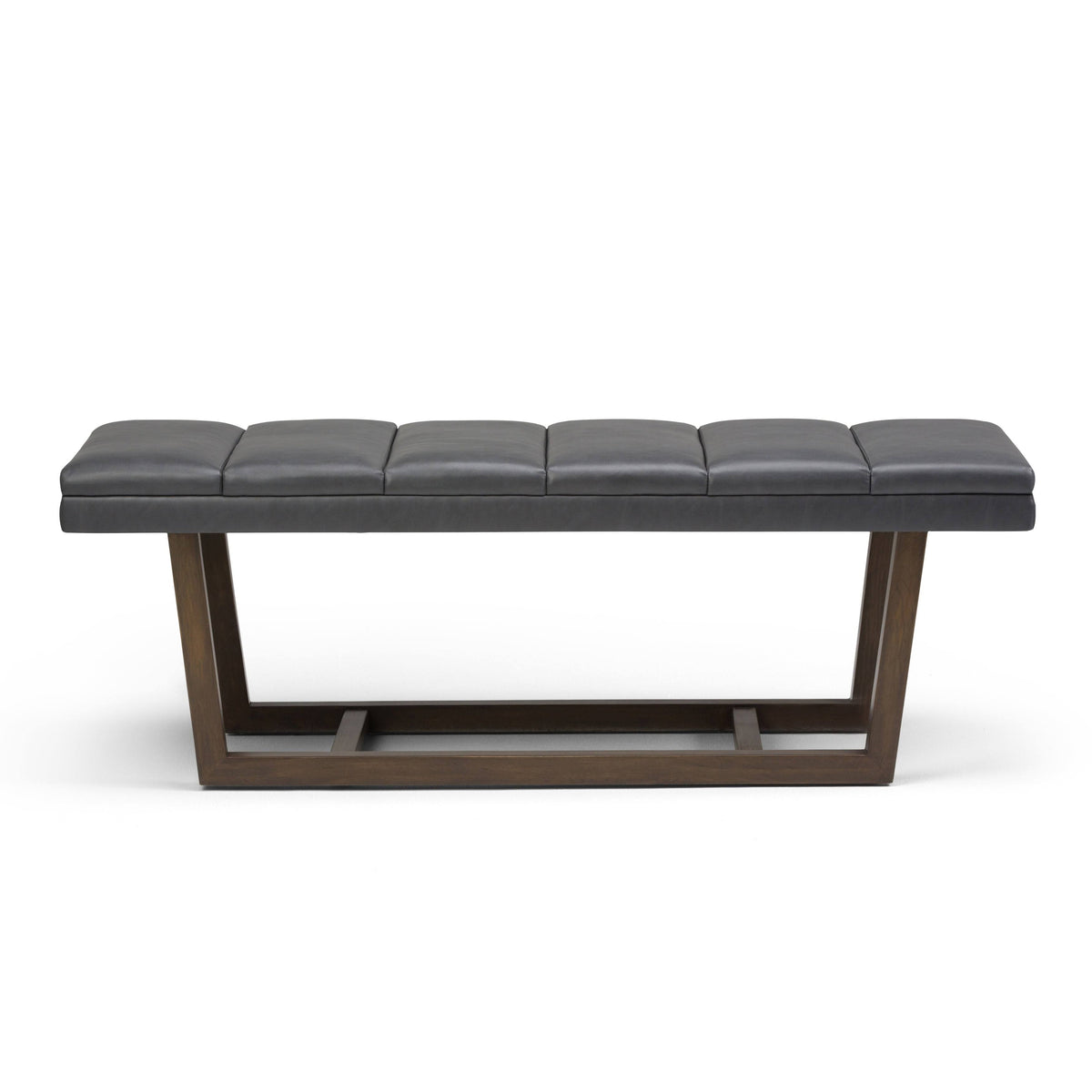Stone Grey Ottoman Bench J872