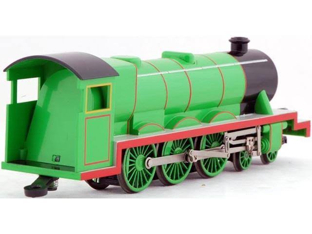 Green Engine with Moving Eyes V132795