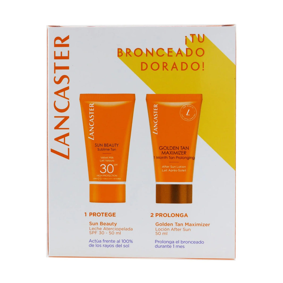 Sun Beauty Sublime Tan Velvet Milk SPF 30 and Golden Tan Maximizer After Sun Lotion 2pcs V87212