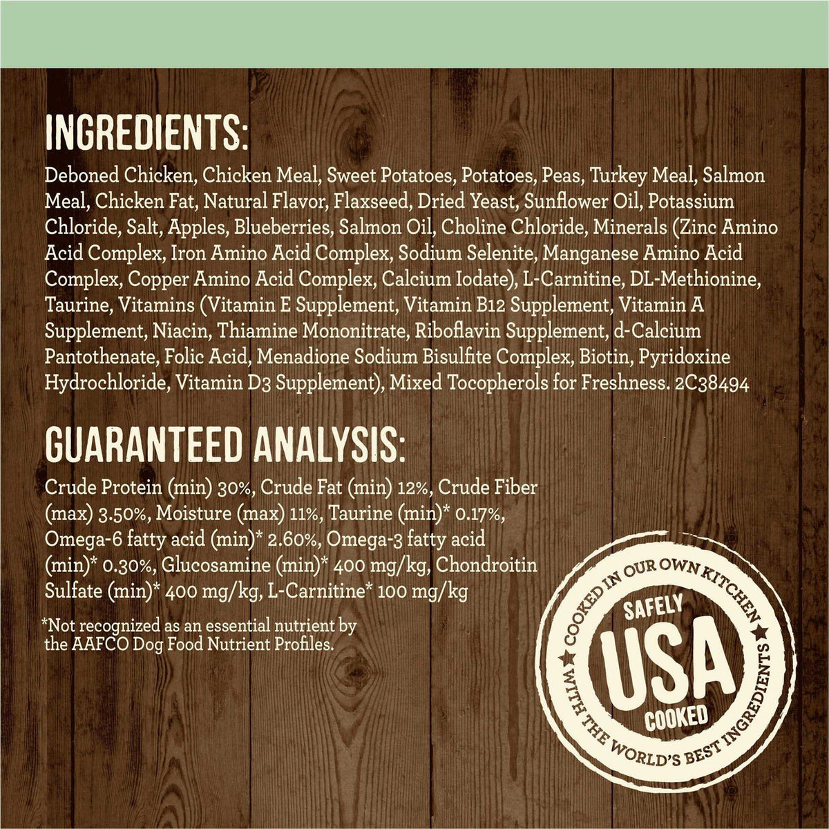 Grain Free Real Chicken Sweet Potato Recipe Senior Dry Dog Food Z628