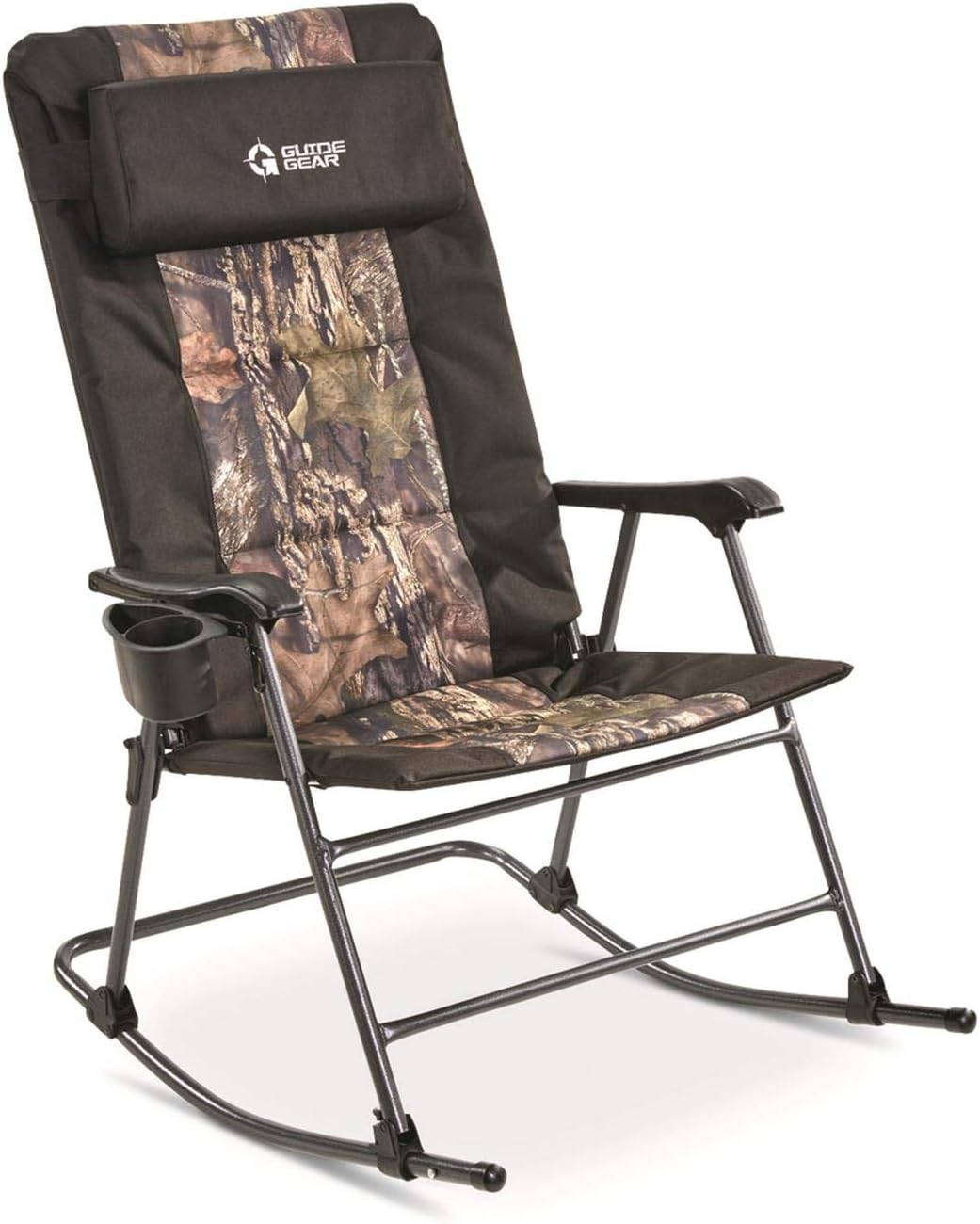 Oversized Rocking Camp Chair 500-lb. Capacity Blue/Black J40579
