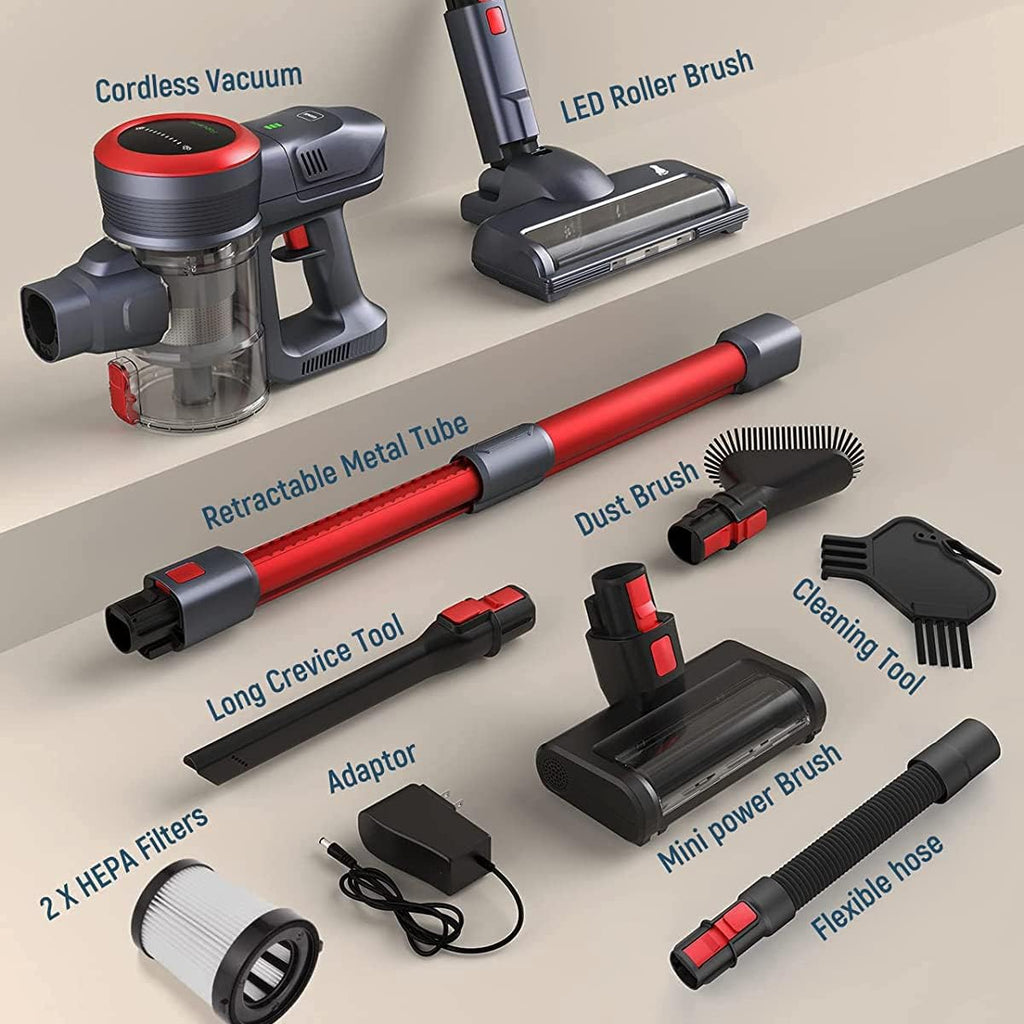 10-in-1 Cordless Stick Vacuum Cleaner T607