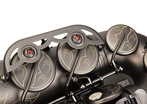 Black Lacquer E Flat Alto Saxophone with Case F654