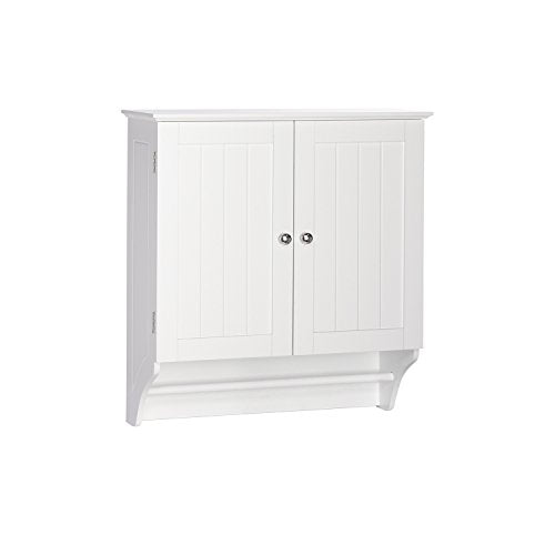 Gray Ashland Bathroom Freestanding Storage Cabinet with Three Open Shelves and Drawer S55325