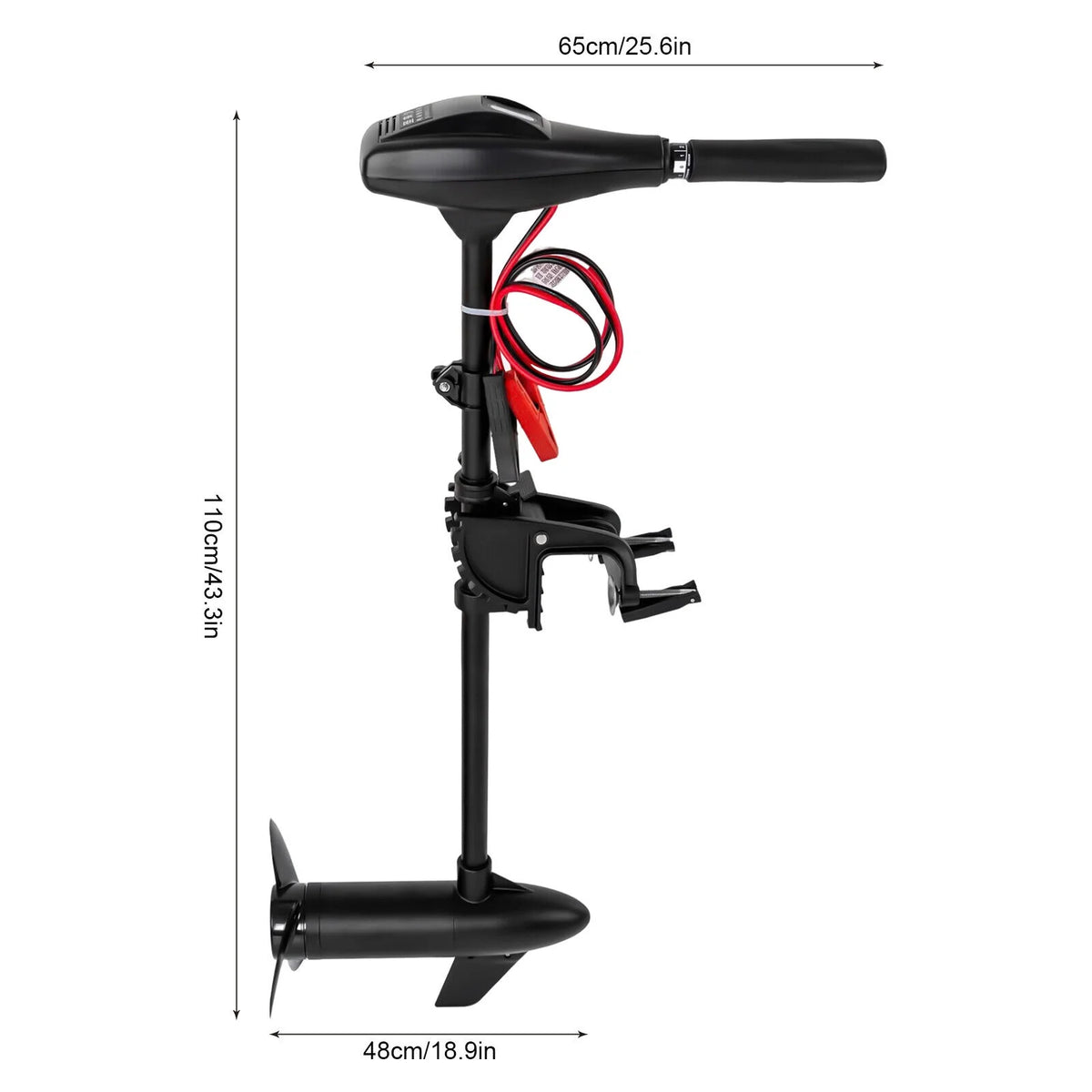 12V 408W 40lbs Thrust Electric Trolling Motor U456