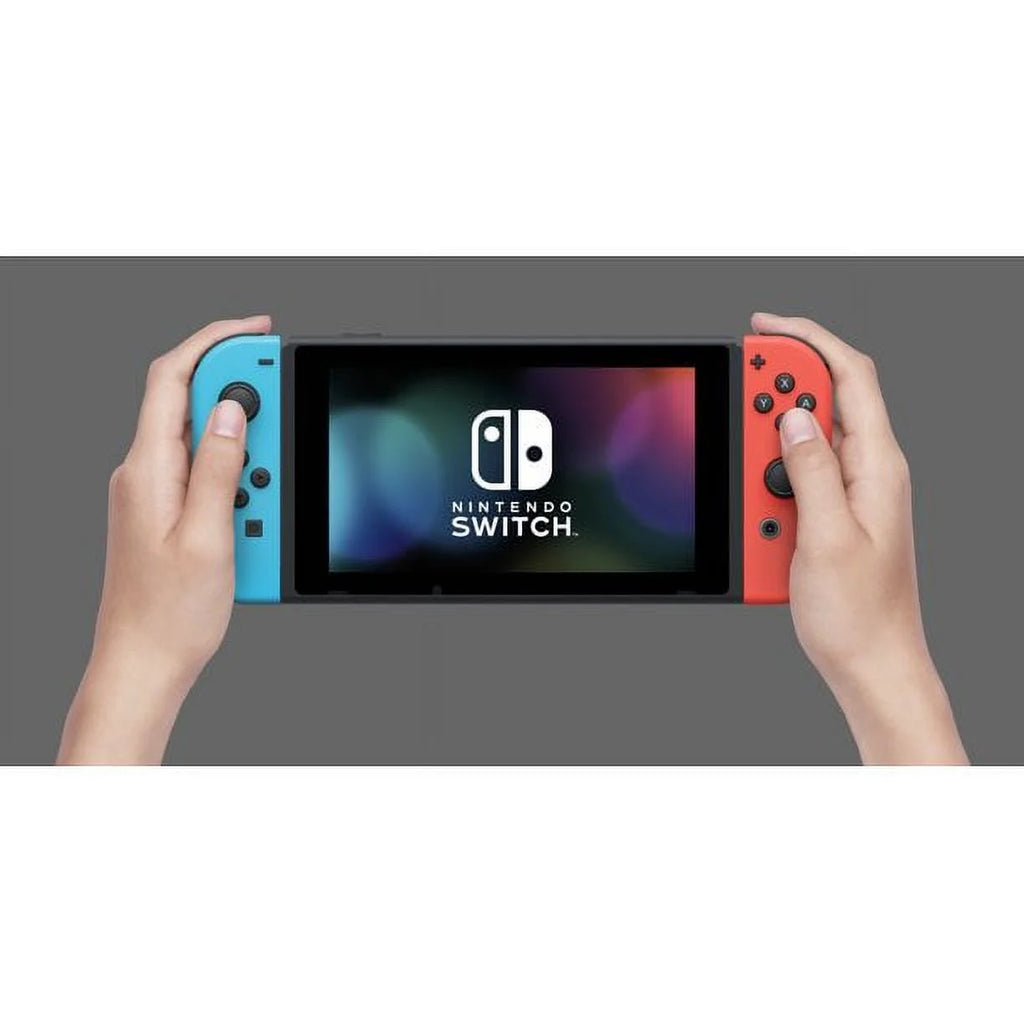 Neon Blue and Neon Red Gaming Console W284