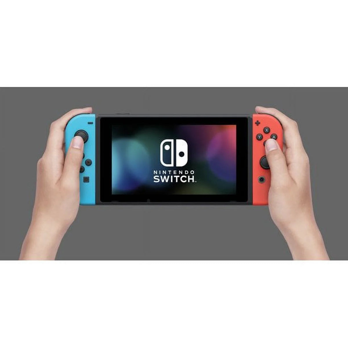 Neon Blue and Neon Red Gaming Console W284