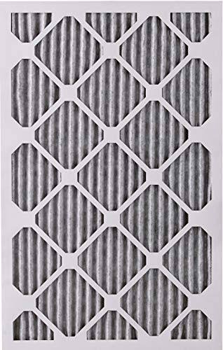 14x25x1 MERV 12 Pleated Carbon AC Furnace Air Filters 12 Pack S1506