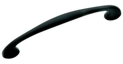 Flat Black Cabinet Hardware Pull U91335
