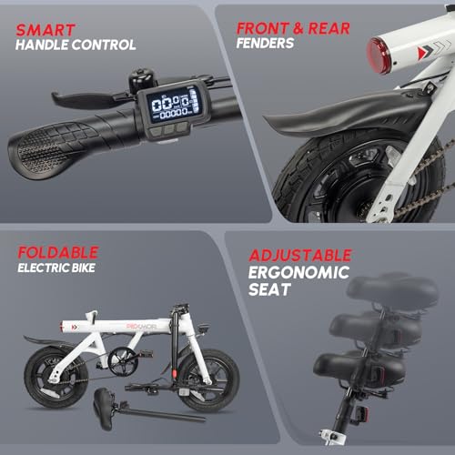 14" Folding Electric Bike 350W Motor 36V 6AH Battery Z292