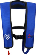 Blue Auto Inflatable Life Jacket Q21981