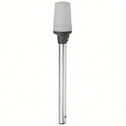 Chrome-Plated 2-Pin Plug-In Light Base with 16° Rake I9280