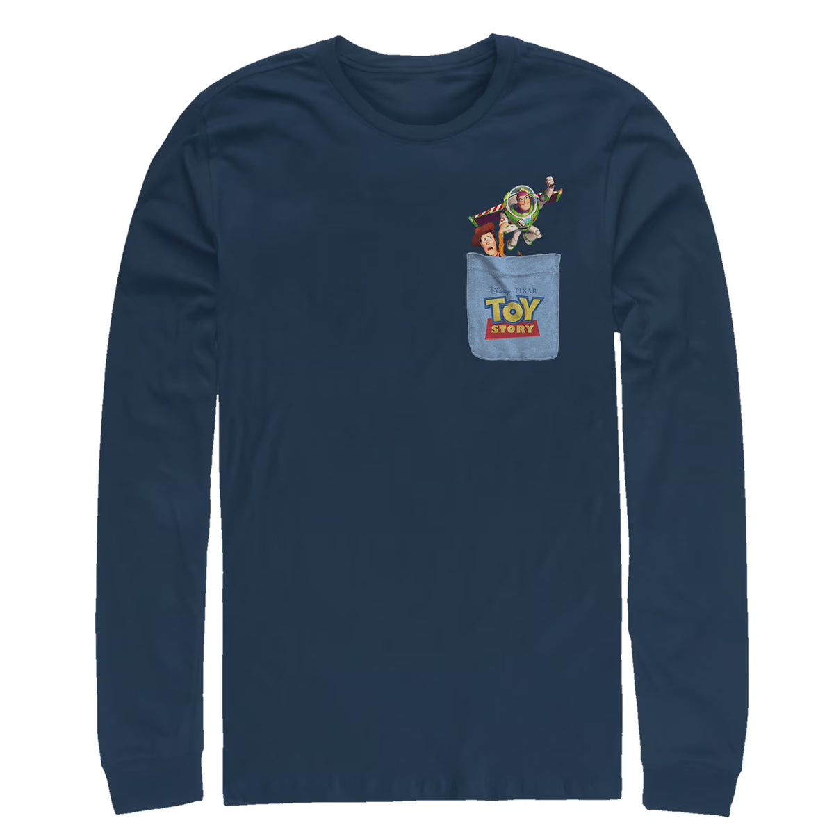 Navy Blue Long Sleeve Shirt M375930