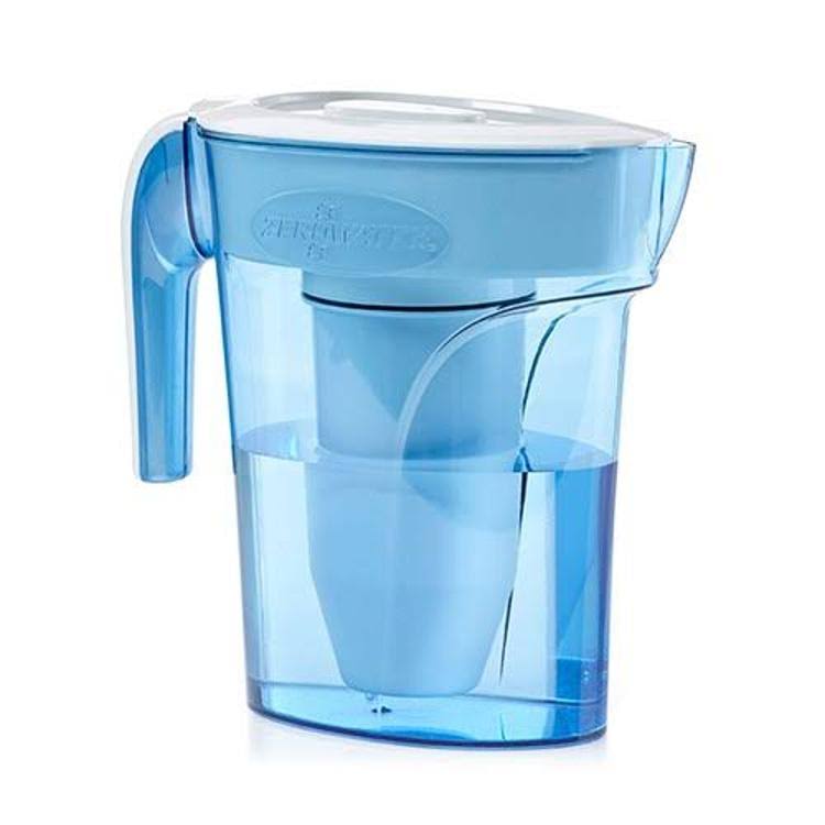 6-Cup Water Dispenser Pitcher with 4 Replacement Filters Q325709