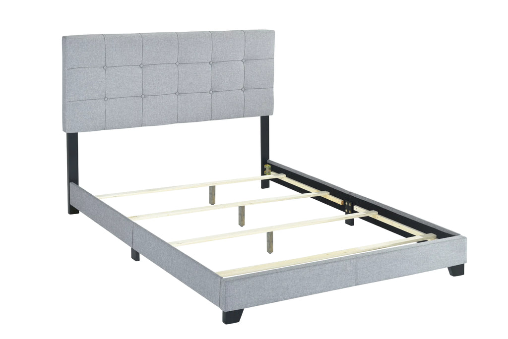 Gray Queen Panel Bed H292534